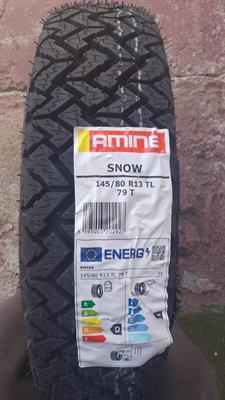 145/80 - 13 75T M+S SNOW STIP AMINE